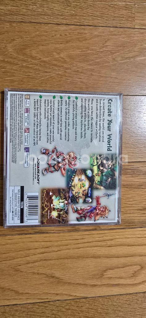 ps1 북미 레전드 오브 마나 팝니다!--1