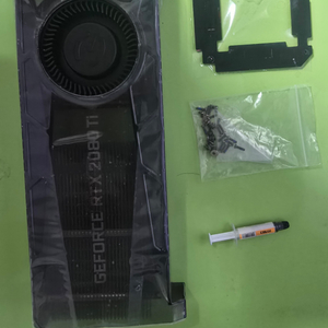 evga 2080 ti blower 방열판 & 팬