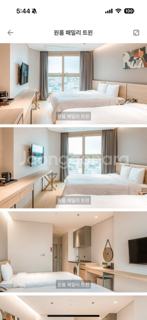 속초 체스터톤스 호텔 1/27-29 2박--2