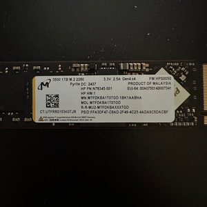 HP ssd 1TB