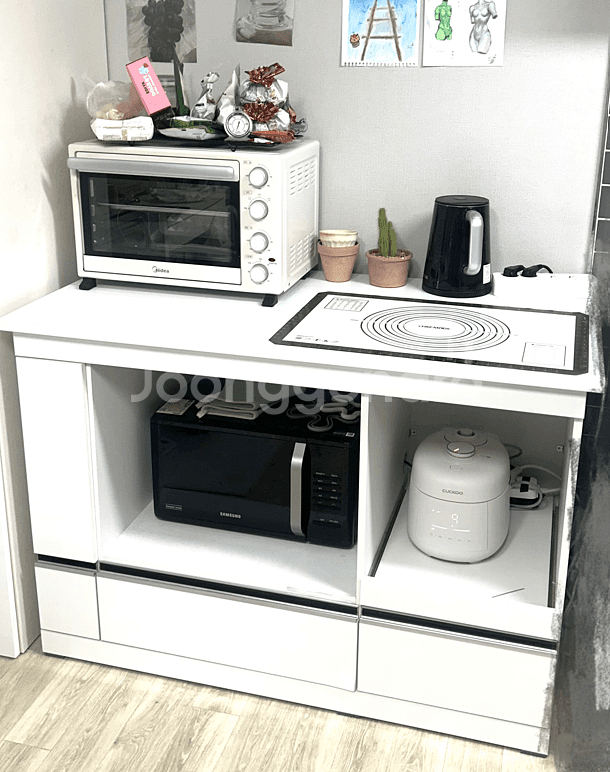 플로스/아일랜드/광파렌지대/홈바테이블/화이트--5