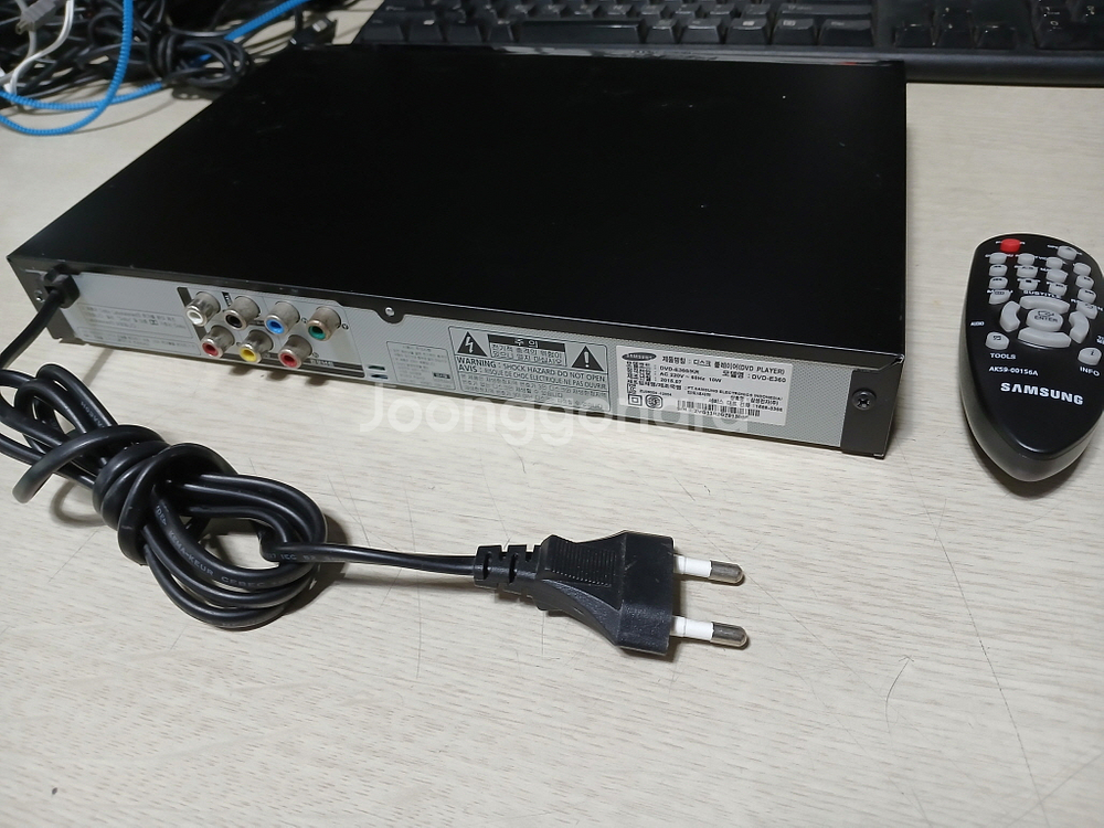 삼성 DVD-E360 디스크 플레이어 리모콘--4
