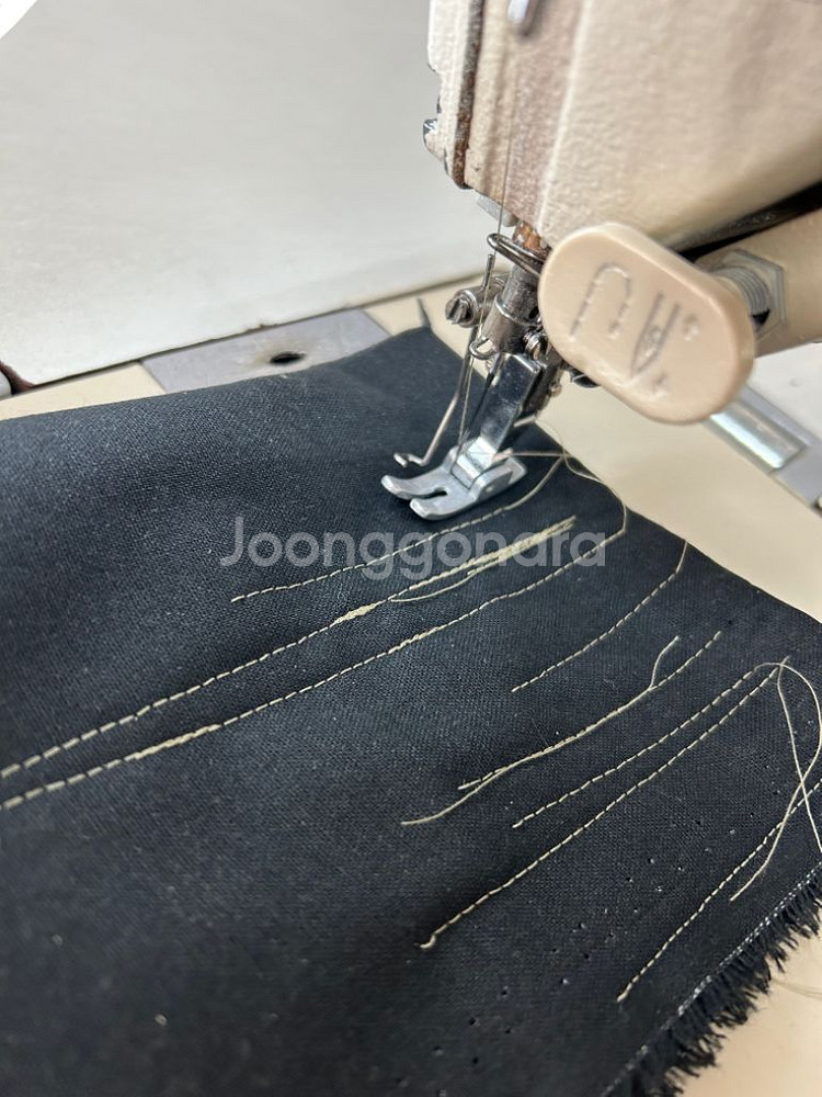 썬스타 무소음 자동사절 와이퍼장착 공업용미싱--2