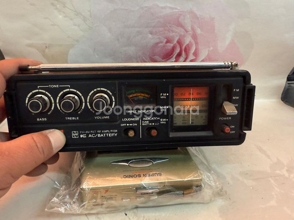 Panasonic빈티지 라디오,,RF-888,1974년--0