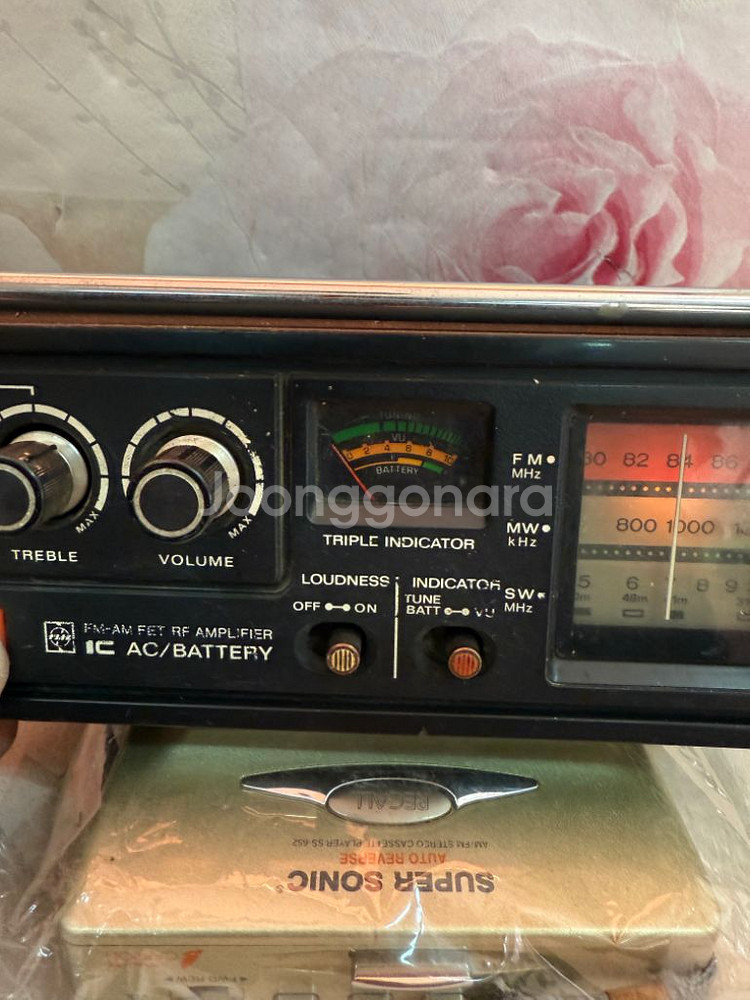 Panasonic빈티지 라디오,,RF-888,1974년--2