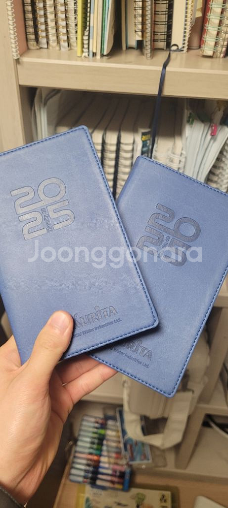 2025 고급 가죽 캘린더 2개 세트판매(미사용)--0