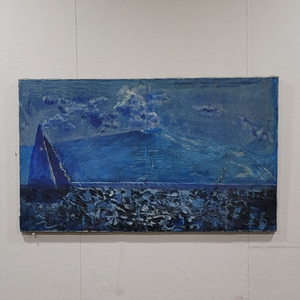 비구상 추상화 그림 유화 1970년대