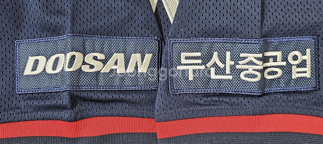 [90] 두산베어스 올드 원정 유니폼--2