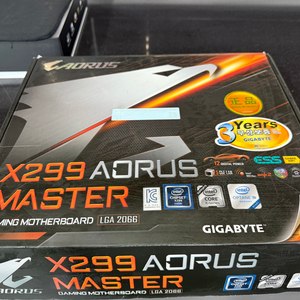 메인보드 X299 AORUS MASTER 기가바이트