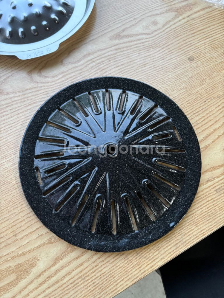 주물 고기 불판--1