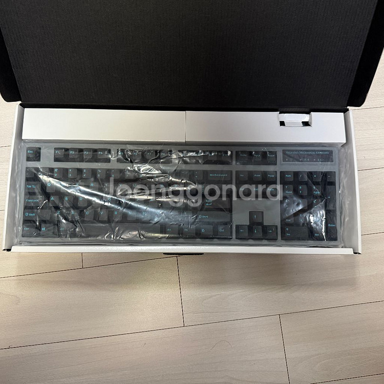 레오폴드 FC900RBT 적축 차콜블루 영문 팔아요--3