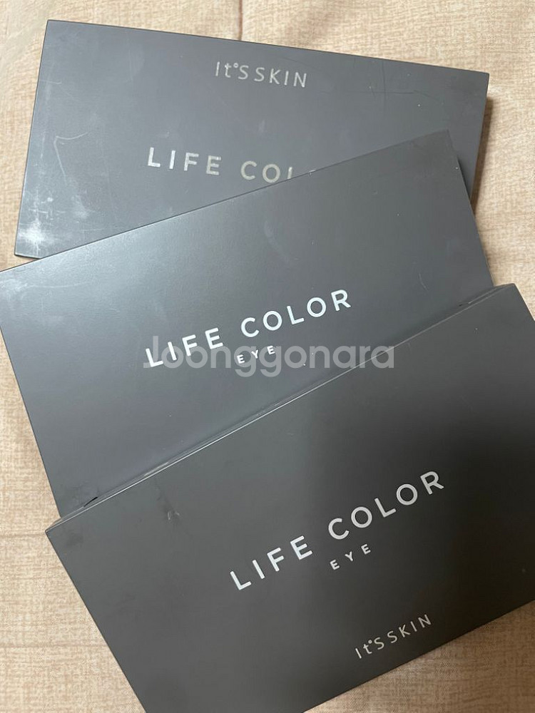 잇츠스킨 라이프컬러 3종 아이섀도우 팔레트 새상품 일괄--3