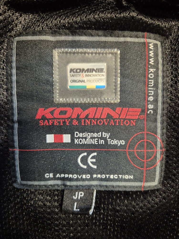 코미네 바이크 보호 자켓_L 사이즈--3
