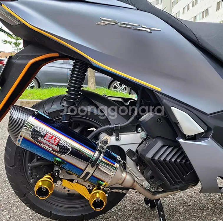 PCX125 전용 풀배기 머플러 판매합니다 아크라포빅--6