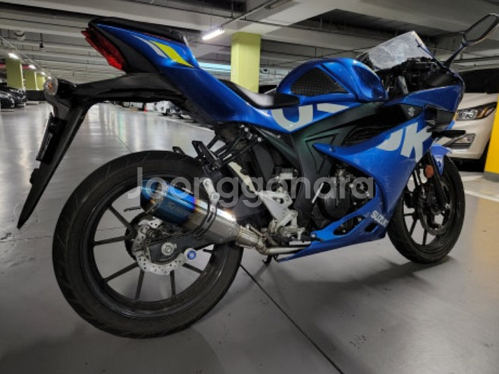 GSX125R 튜닝 머플러 새상품 판매합니다--3