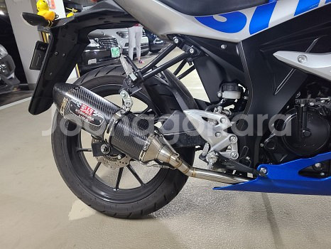 GSX125R 튜닝 머플러 새상품 판매합니다--2