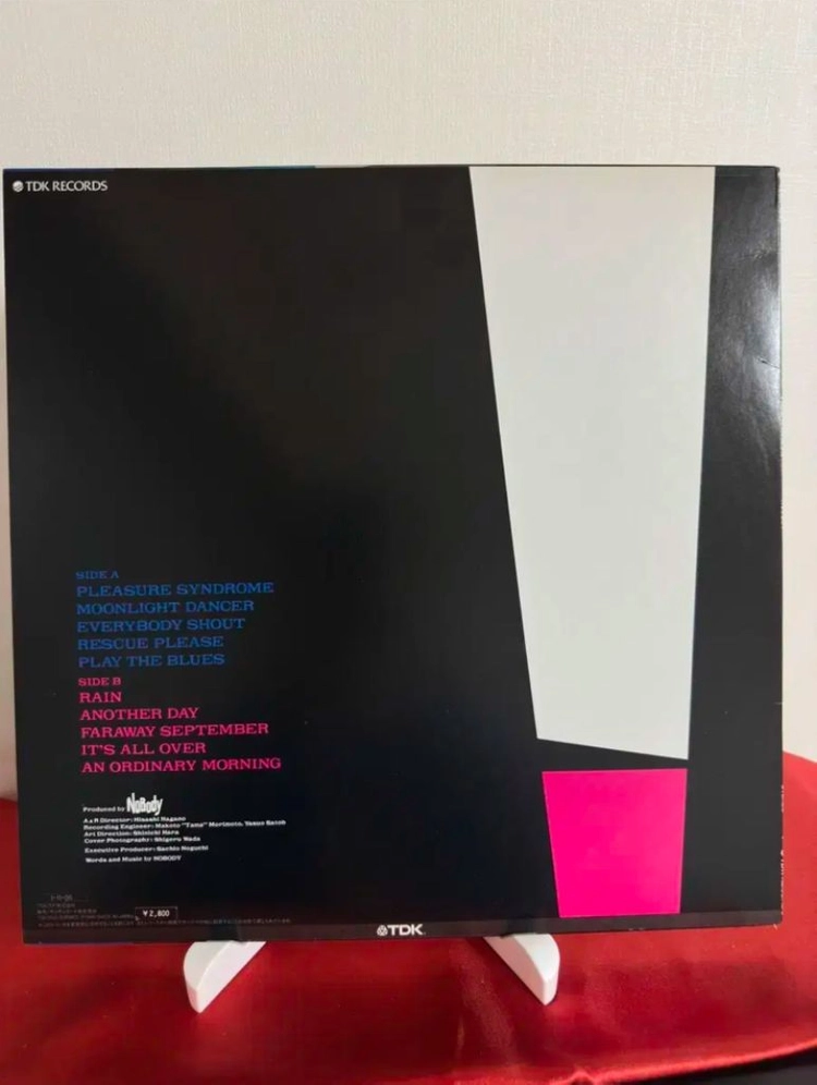 (민트급알판)Nobody - From A Window(LP) 이미지