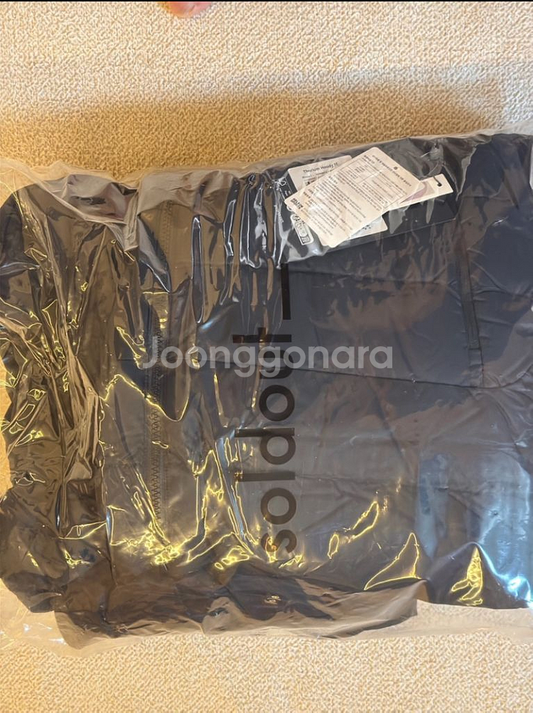 아크테릭스 토륨 후디 블랙 L(새제품)--1