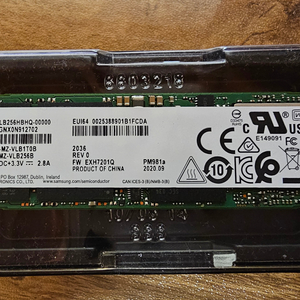 pm981a 256gb m.2 ssd