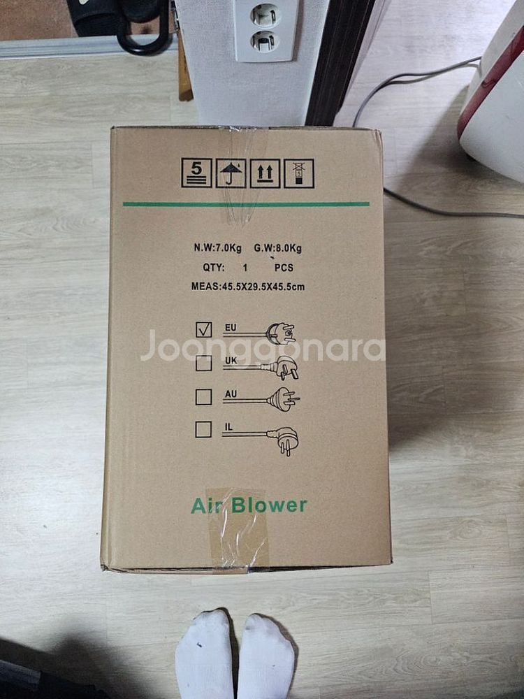 에어바운스 송풍기 750w 미개봉새상품 팝니다.--1