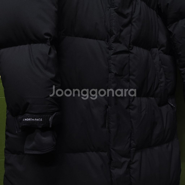 노스페이스 익스플로링 덕 다운 롱 패딩 자켓 L--2