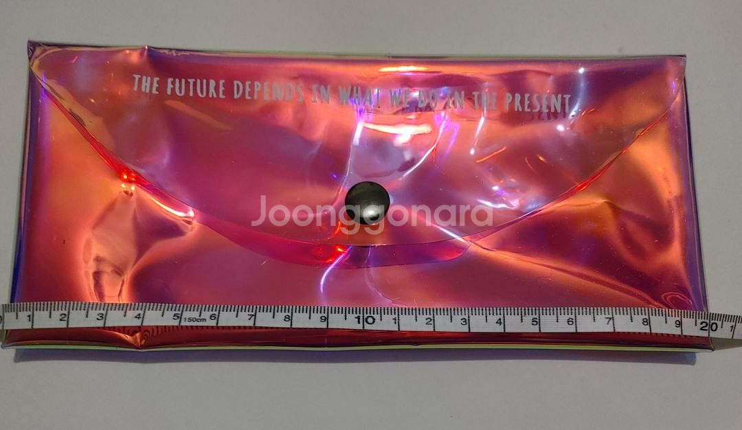 꼬르소 꼬모 블랙키 투명 파우치 홀로그램 파우치 필통--8