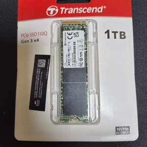 트랜센드 NVME SSD 1TB(새상품)