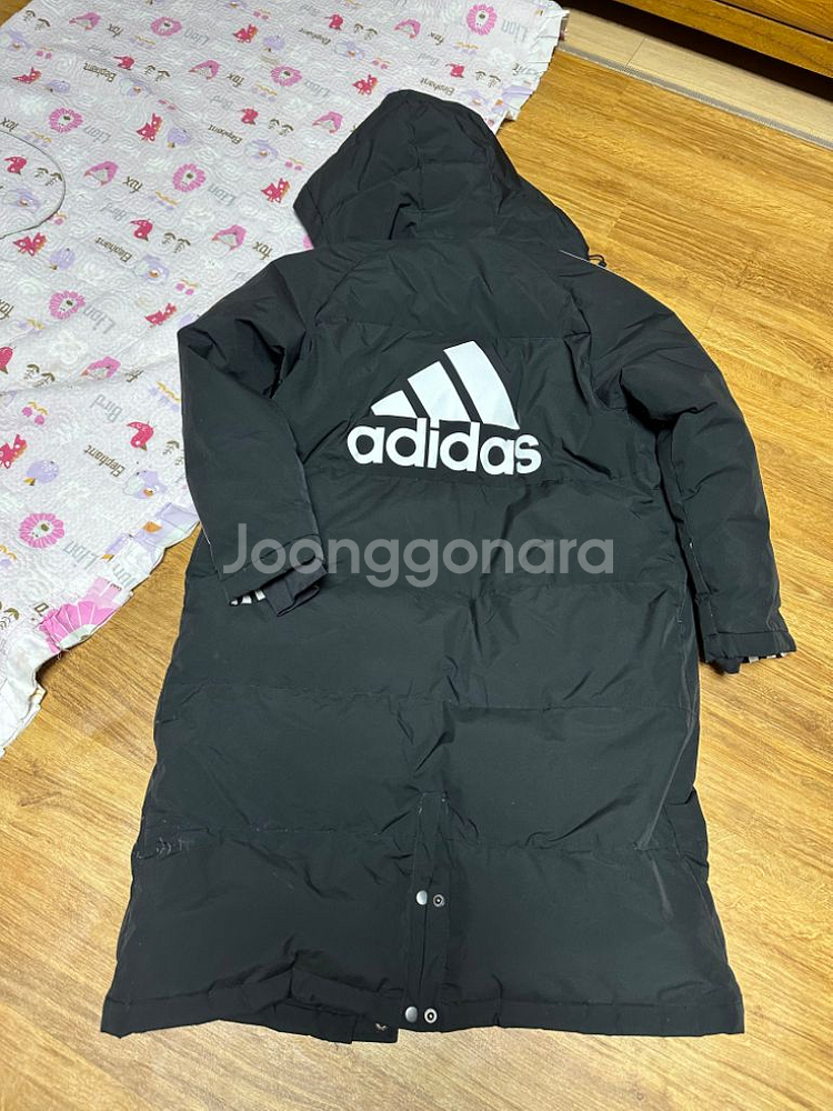 아디다스 롱패딩--2