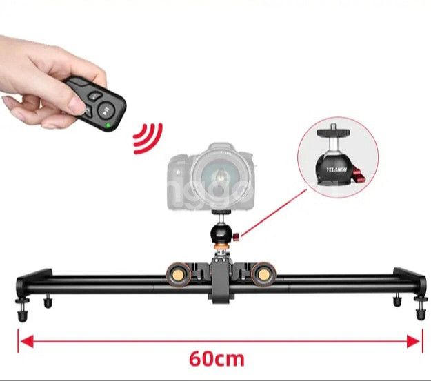 카메라 전동 슬라이더 60cm 돌리 세트 풀박스--3