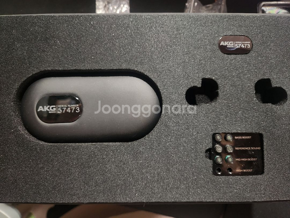 akg n5005 천불흑동선3.5 아즈라 이어팁--1