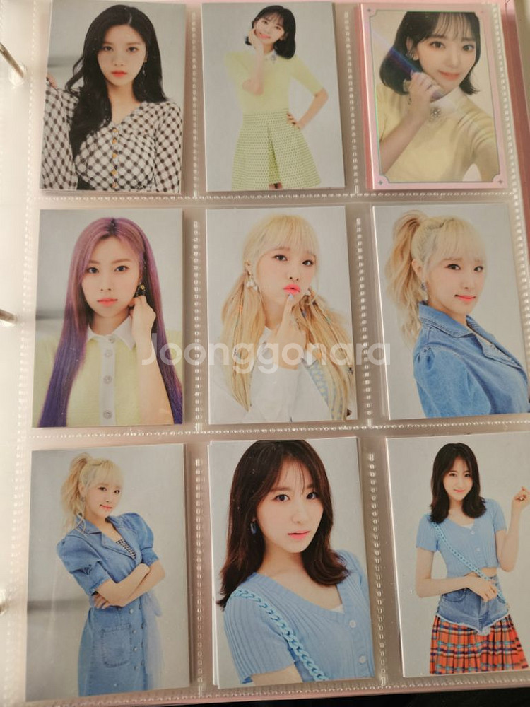 아이즈원 오나이릭 시어터 트레카 일괄 + 바인더 판매--1