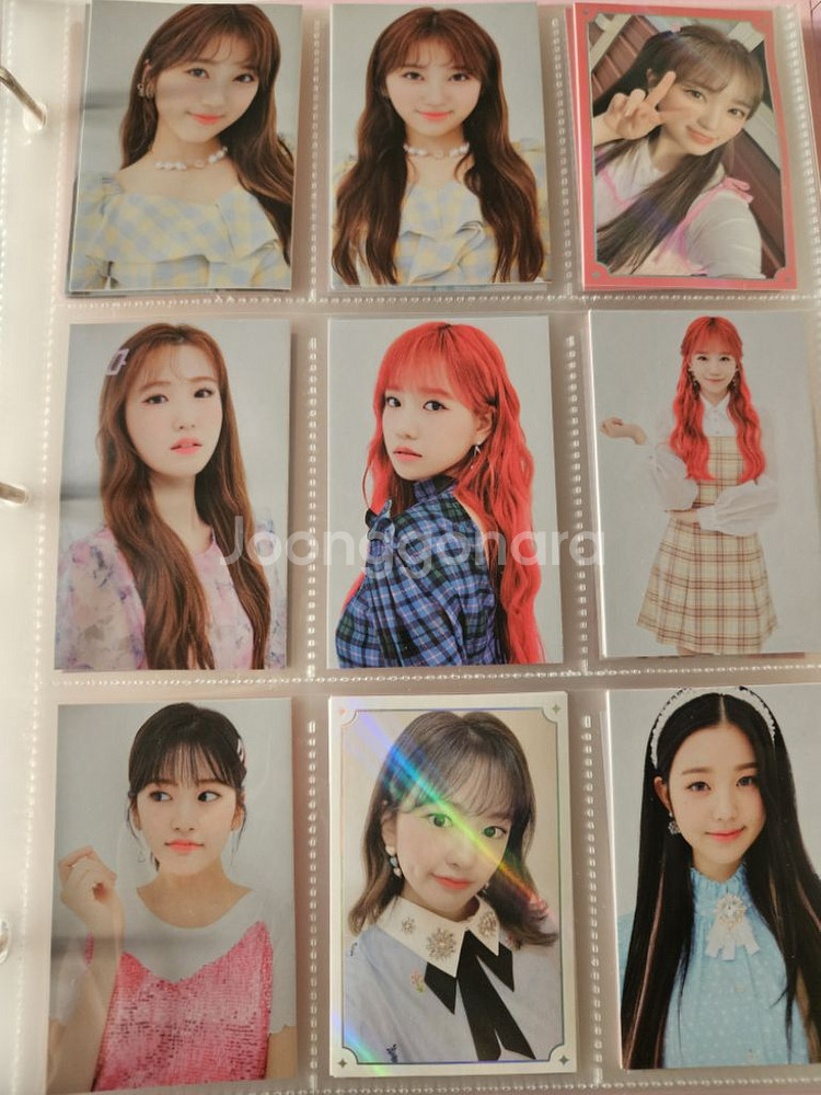 아이즈원 오나이릭 시어터 트레카 일괄 + 바인더 판매--3