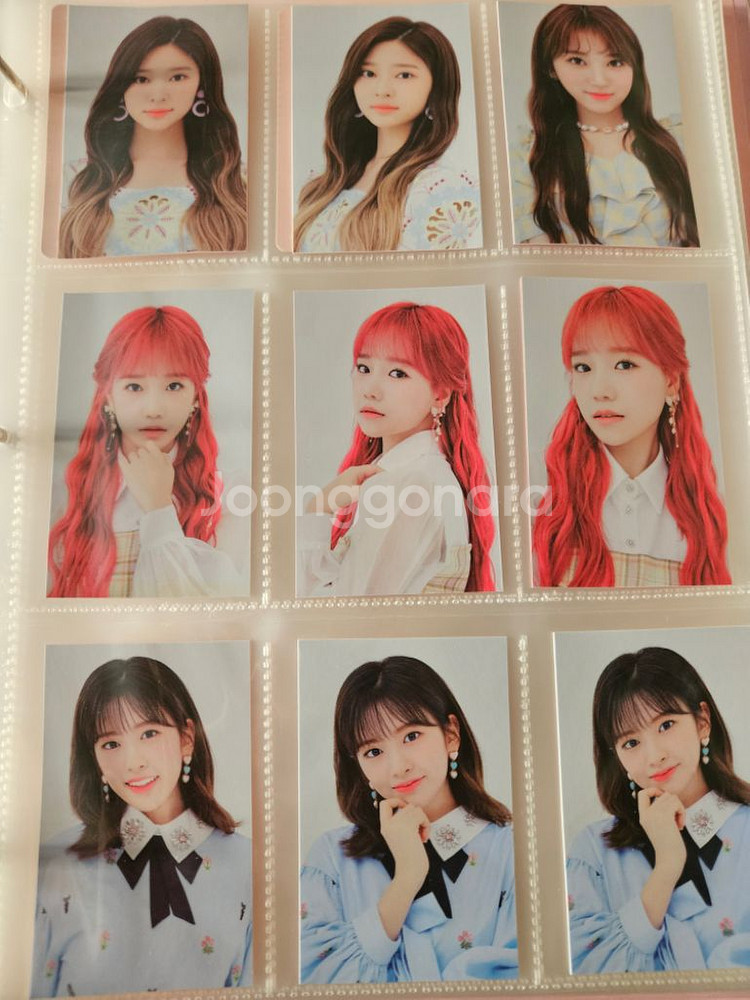 아이즈원 오나이릭 시어터 트레카 일괄 + 바인더 판매--6
