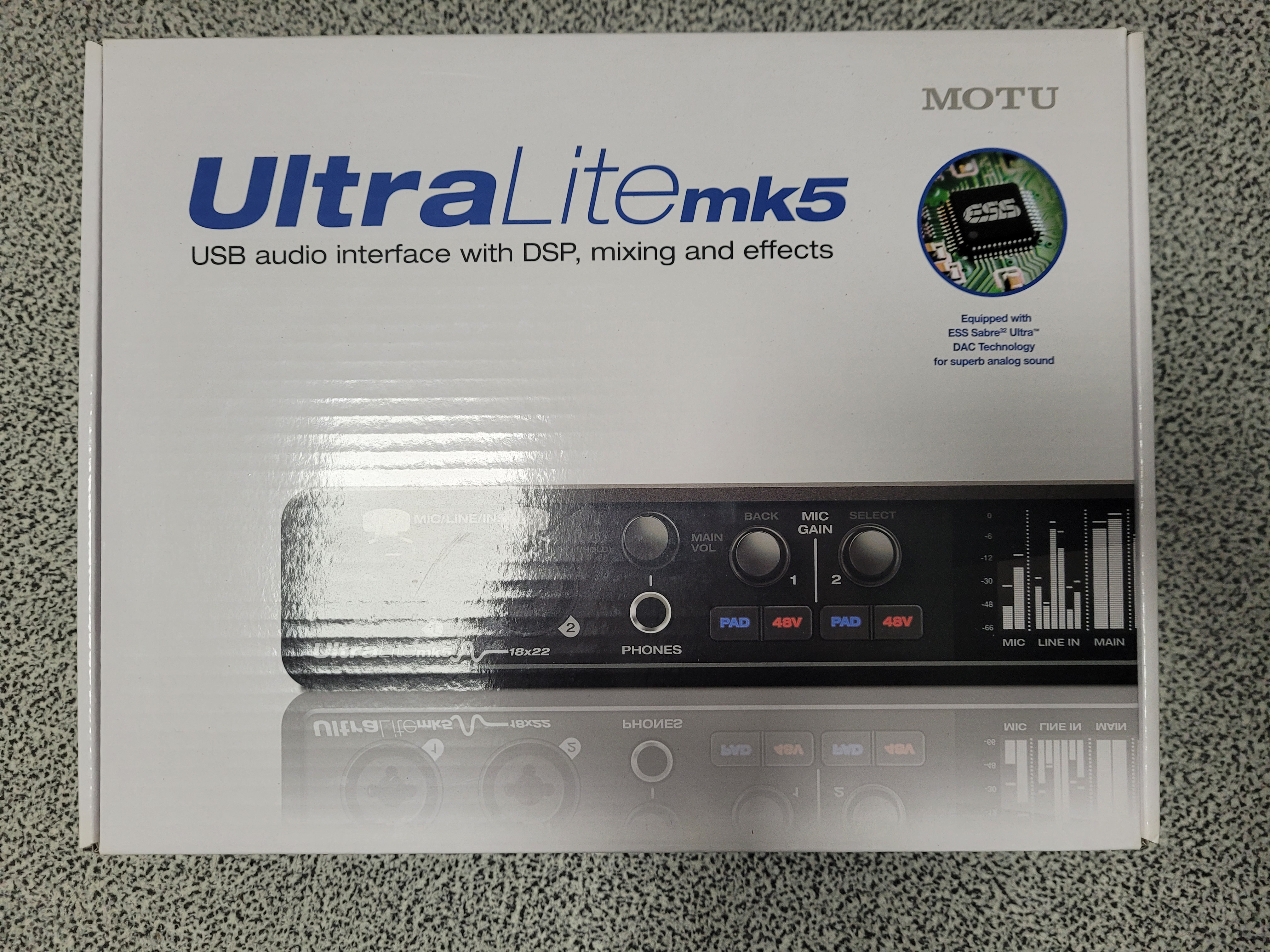 모투 motu UltraLite mk5 오디오인터페이스