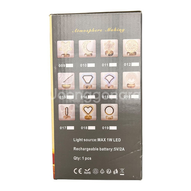 크리스탈 무드등 수면등 취침등 인테리어 조명등 램프--7