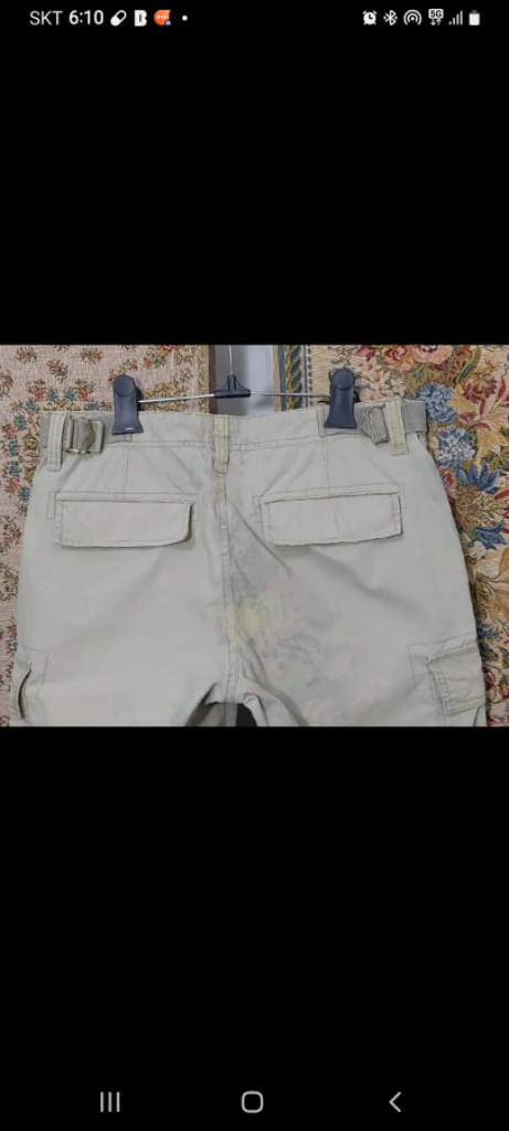 30-32 인터메조 빈티지 카고 반바지--5