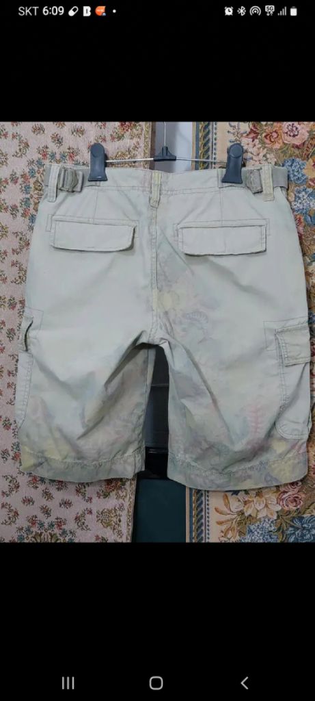 30-32 인터메조 빈티지 카고 반바지--1