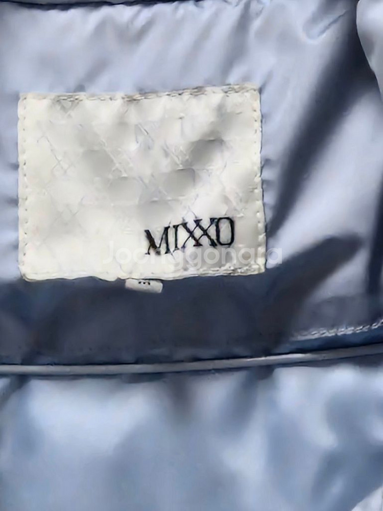 믹소 기여운 후드패딩조끼 M--1