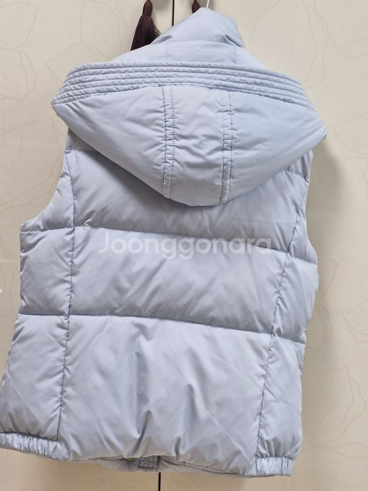 믹소 기여운 후드패딩조끼 M--2