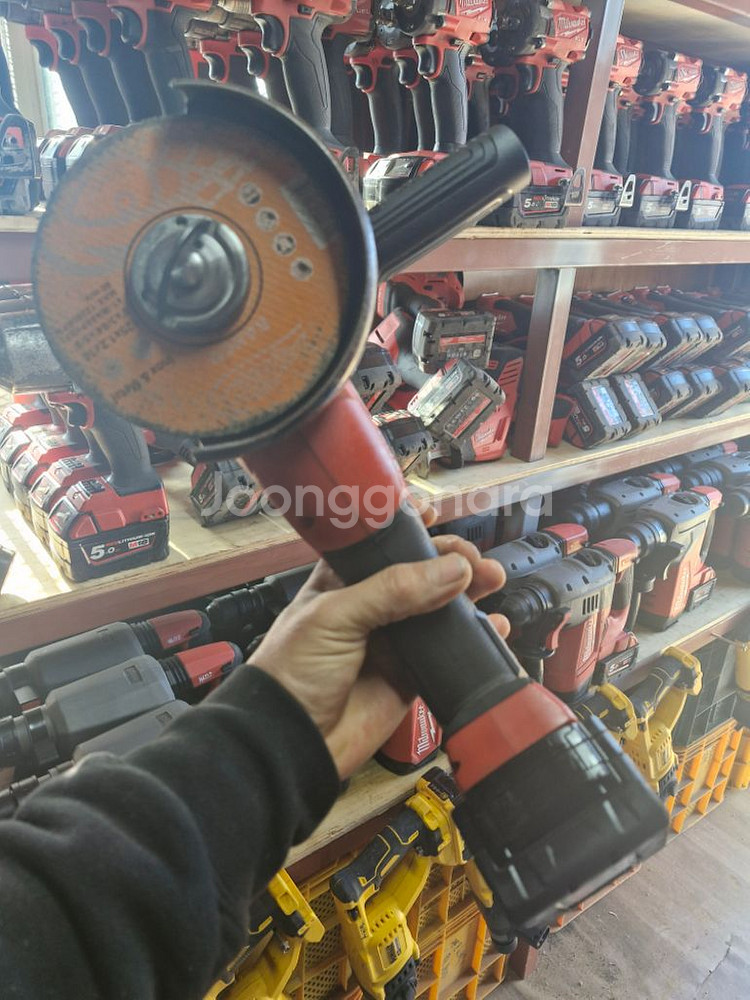 밀워키충전그라인더 M18 FSAG 125X.5인치A-3--7