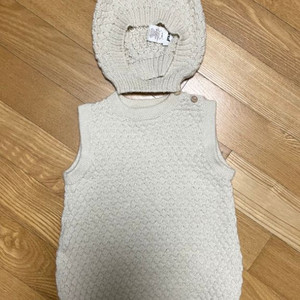 우프 양 햇 바디수트 세트