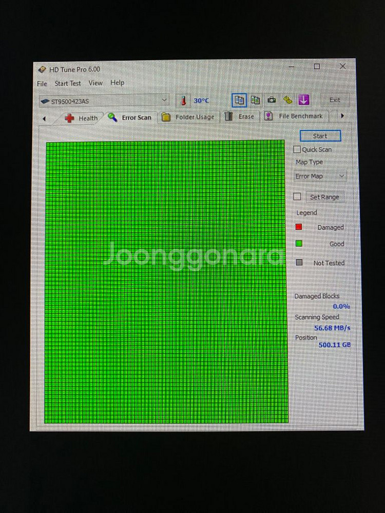 시게이트 노트북 2.5인치 HDD 500GB판매합니다.--3