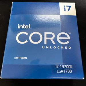 인텔 i7 13700K 정품