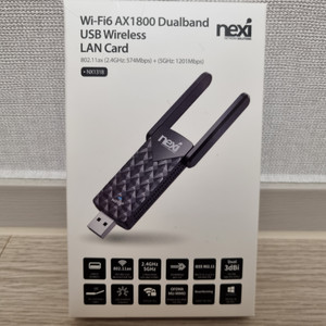 NEXI AX1800 USB 무선랜카드(새 상품) 판