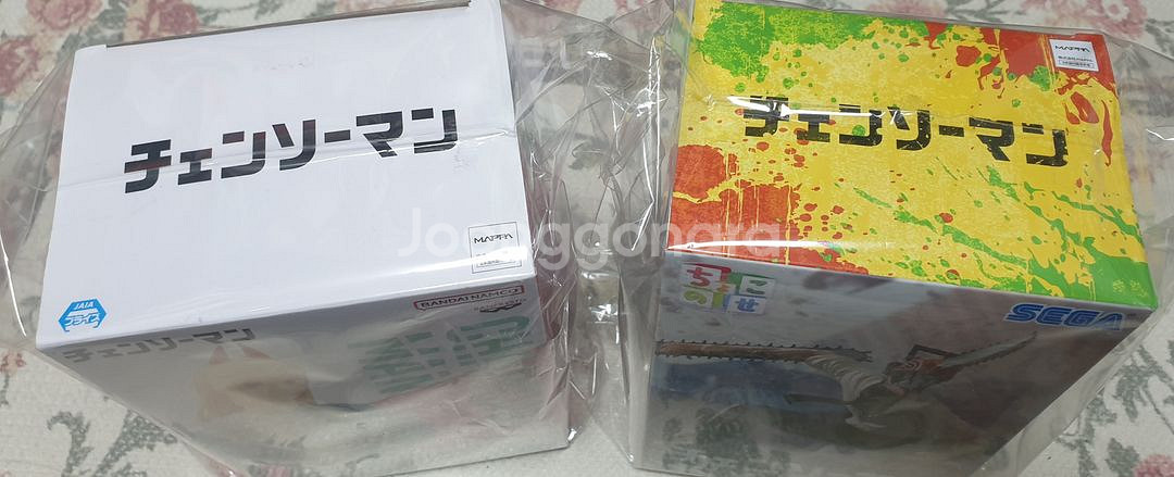 체인소맨 경품 피규어 2개 일괄 판매합니다--1