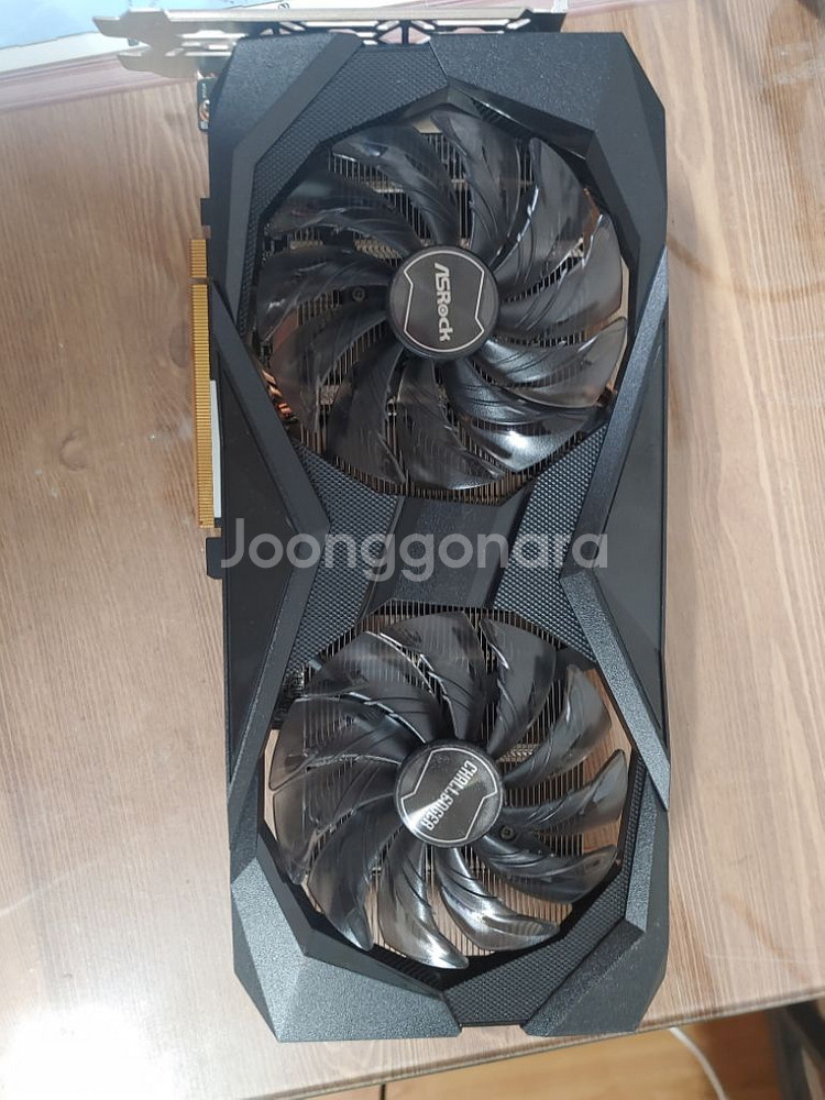 라데온 애즈락 rx7600 oc 8gb 그래픽카드--1