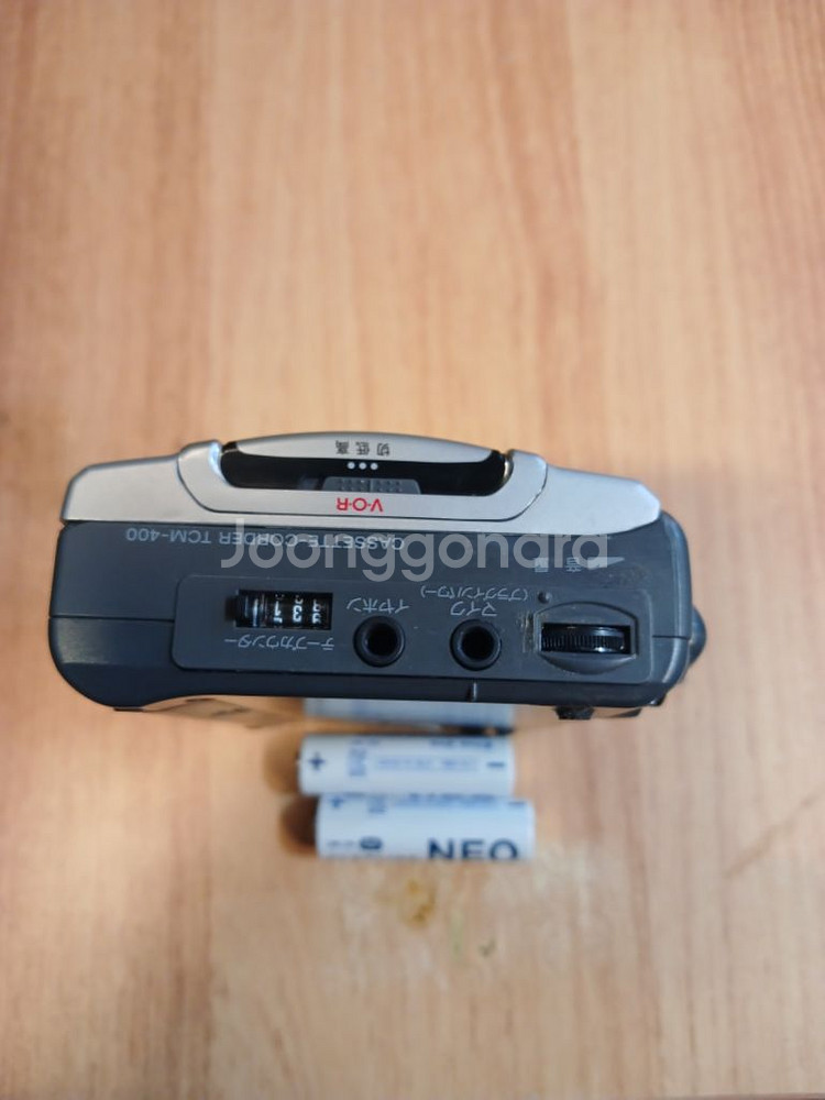 SONY TCM400 테이프 카세트레코더--2