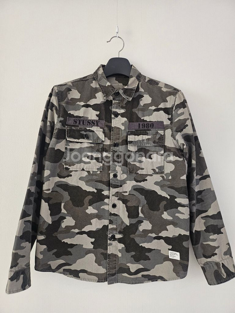 스투시 stussy 카모 셔츠--0