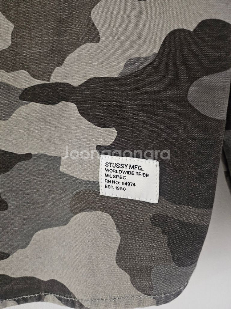 스투시 stussy 카모 셔츠--2