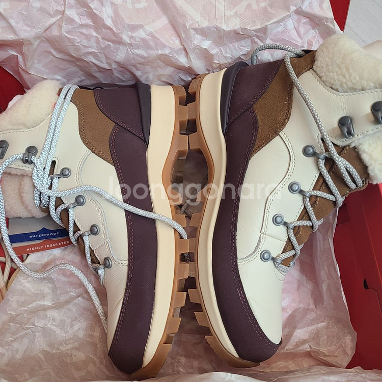 헌터 익스플로러 미드 겨울 부츠 화이트 250 UK6--1